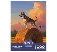Vallhund suédoisPuzzle 1000 Pièces Chien Contes Magiques, Adultes/Enfants, Puzzle Qualité Supérieure, Fantaisie, Décoration, Cadeau 38x26cm/1000pcs