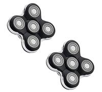 VALLNEI Lot de 2 lames de rechange pour rasoir électrique Pitbull, Butterfly Kiss et Palm