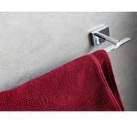 Vallona Porte Serviette 40Cm En Laiton Chromé Massif Montage Mural OBI