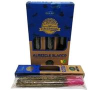 Valmoni Sport Lot de 3 boîtes d'encens biologiques fabriquées à la main, 25 g, fabriquées en Inde, résine et huiles essentielles 100 % naturelles (musc blanc)