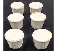 Valmoni Sport Pemba Lot de 6 coques en poudre blanche et eau bénite pour nettoyage spirituel yoruba