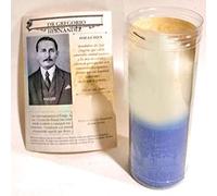 Valmoni Sport Velon de santé Doctor José Gregorio Hernández avec prière et médaille Bougie Corps et âme