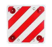 ValmoniSport Panneau réflecteur arrière pour signalisation de charges, carré, visibilité nocturne Molcar 50 x 50 cm