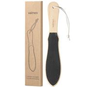 Valneo Rapeuse Pieds en Verre - Rape a Pied Sec pour Pedicure Peeling et Gommage avec Lime Grain Fin et Gros - Râpe Pédicure Anti Callosités pour Peau Morte - Rappe Soin des Pieds
