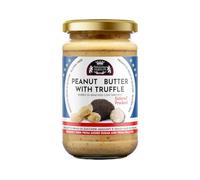 Valnerina Tartufi Beurre de Cacahuètes à la Truffe Noire 200g Pour Recettes Sucrées et Salées Gourmet, Naturel, Vegan, Sans Sucre, Sans Gluten, Idéal pour Recettes Créatives, Snacks, Pâtes et Risottos