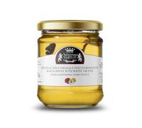 Valnerina Tartufi Délices au Miel d'Acacia et Truffe Blanche | Spécialité Gastronomique pour Fromages | Pot 250 gr.