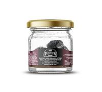 Valnerina Tartufi Truffe Noire Précieuse Hiver Entière | Extra Premier Choix, Naturelle, Artisanale et Italienne Conservée En Saumure | Pot 12,5 Gr.