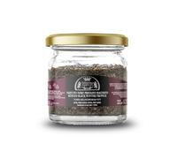 Valnerina Tartufi Truffes D'hiver Noire Précieuse Broyée | Extra Premier Choix, Naturelle, Artisanale et Italienne Conservée Dans Votre Propre Jus | Pot 25 Gr.