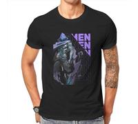 Valorant Game Omen T Shirt Classic Grunge Summer Large Cotton Men's Clothes Harajuku O-Neck Tshirt Black Black S