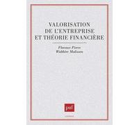 Valorisation De L'entreprise Et Théorie Financière