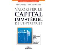 Valoriser le capital immatériel de l'entreprise Clients - Capital humain - Brevets - Marques - Système d'informations - Organisation - Partenaires - Alan Fustec - Organisation Eds D' - broché - Etude