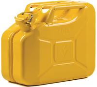 VALPRO Bidon pour carburant contenu 10 l Jaune zinc RAL 1018 tôle d'acier L34...