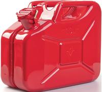 VALPRO Bidon pour carburant 10 l rouge pomp.RAL 3000 tôle d’acier 0,9 mm L345...