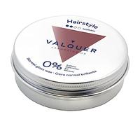 VALQUER Cire Coiffante Brillante | Fixation Souple et Formule Zero | 100 ml | Cire Modelante avec Panthénol et Protection UV | Vegan