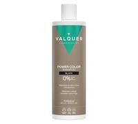 Valquer Professional Shampooing Power Color Cheveux Teints. Végétalien et sans Sulfate (Cheveux Noirs) Exhausteur de Couleur pour Cheveux - 400 Ml