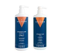 Valquer Profesional Pack shampooing + masque effet glace Cheveux raides. Sans sel. sans silicones. sans parabènes et sans sulfates. - 2L