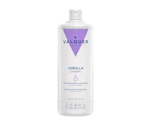VALQUER Shampoing à l’Oignon Anti-Chute Pour Cheveux Gras | 1 L | Force, Volume et Brillance | Régulateur de Sébum | Vegan