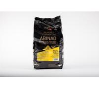 Valrhona - Abinao 85% chocolat noir de couverture Mariage de Grands Crus fèves 3 kg