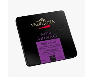 Valrhona - Les Ballotin Boites Grands Crus - Chocolat Noir - Abinao 85% - 90g