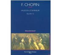 Partitions classique VAN DE VELDE CHOPIN F. - VALSE EN DO# MIN. OP.64 N°2 - PIANO Piano