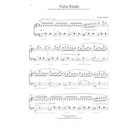 Valse Etude. Solo de Piano.