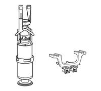 Valsir Kit de transformation mécanique double échappement Rios VS0820805 de 1996 à 2014