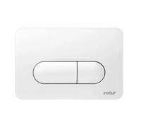 Valsir Plaque pour interrupteur Tropea 3, blanc