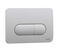 Valsir Plaque 2 boutons pour réservoir de chasse d'eau Evolut et Tropea3 - Blanc