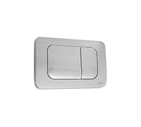 Valsir Plaque de Commande Double vidange pour Cassette Tropea Blanche, Multicolore, Standard