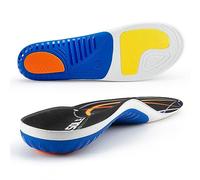 Valsole Semelles orthopédiques pour fasciite plantaire, soutien élevé de la voûte plantaire, semelles orthopédiques pour pieds plats, pour homme et femme, soutien robuste, bottes de travail, semelles