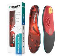 VALSOLE Semelles orthopédiques robustes pour soulager la douleur - Semelles orthopédiques pour fasciite plantaire et fasciite plantaire pour homme et femme, pieds plats, chaussures de travail