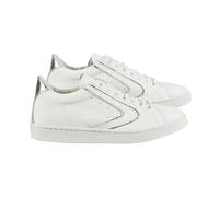 Valsport 1920 - Chaussures de tournoi blanches laminées argentées - Femme - Chaussures - Blanc - Taille: 37 EU