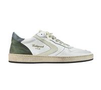 Valsport Chaussures Davis Heritage Vd2854m Baskets Homme Cuir Blanc/Vert, Blanc et vert., 44 EU