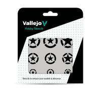 (VALST-AIR004) - AV Vallejo Stencils - USAF Marks 1:32, 1:48 & 1:72