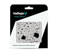 (VALST-TX003) - AV Vallejo Stencils - 1:35 Splash & Stains