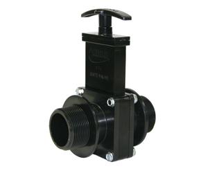 Valterra 7104 ABS Gate Valve, Noir, 1-1/5,1 cm Mpt
