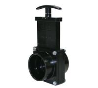 Valterra 7201 Vanne de portail en ABS Noir 2"