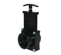 Valterra 7210 ABS Gate Valve, Noir, 5,1 cm FPT X Spig