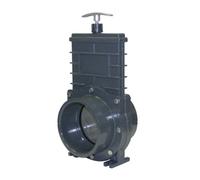 Valterra 8401X Vanne de porte en PVC 110 mm avec support de porte