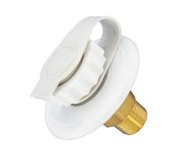 Valterra A01-0170lf Blanc 2-3/10,2 cm Mpt sans Plomb Montage encastré d'alimentation d'eau