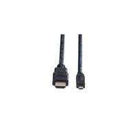 Value 11.99.5581 câble hdmi 2 m noir