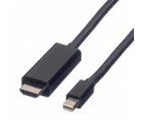Value 11.99.5796 Câble Vidéo Et Adaptateur 2 M Mini Displayport Noir