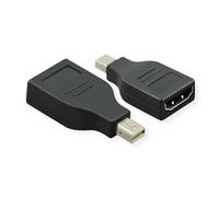 VALUE 12.99.3159 changeur de genre de câble Mini DisplayPort HDMI Noir