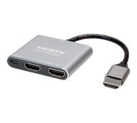 Value 14.99.3585 Répartiteur HDMI 3840 x 2160 pixels argent
