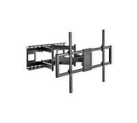 VALUE 17.99.1227 support pour téléviseur 3,05 m (120 ) Noir