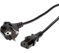 Value 19.99.1017 alimentation Câble de raccordement noir 0.60 m