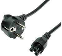 Value 19.99.1028 alimentation Câble de liaison noir 1.80 m