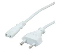 Value 19.99.2090 alimentation Cordon électrique blanc 1.00 m