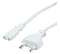Value 19.99.2091 alimentation Cordon électrique blanc 3.00 m