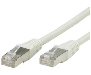 Value 21.99.0102 RJ45 Câble réseau, câble patch CAT 5e F/UTP 2.00 m gris